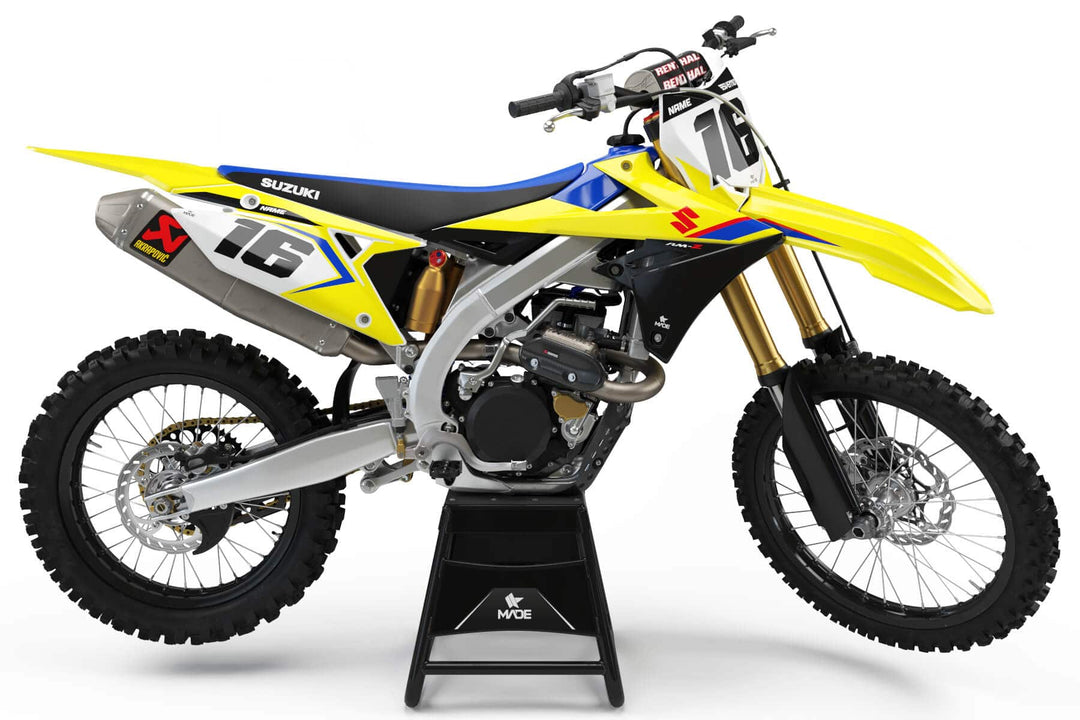 SUZUKI FUTURE YELLOW NUMMERKIT