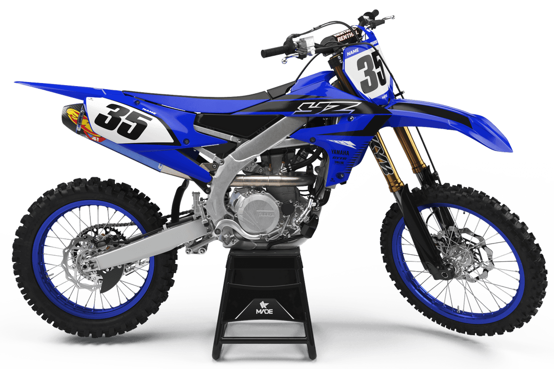 YAMAHA ROLLER BLUE NUMMERKIT