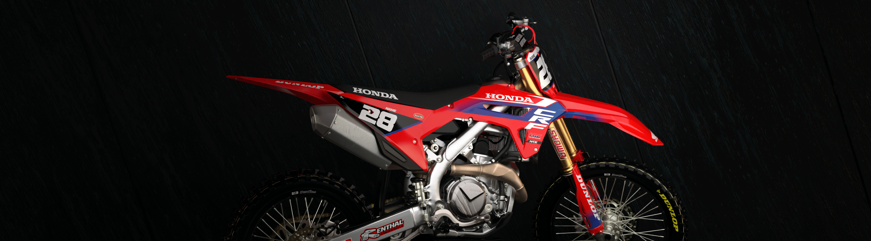 Honda MX graphics kit collection - Madestickers