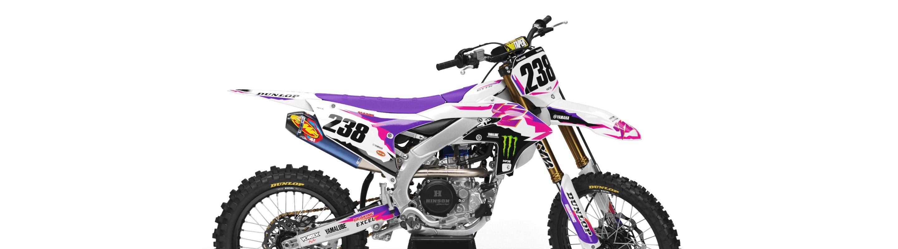 Yamaha MX graphics kit collection - Madestickers