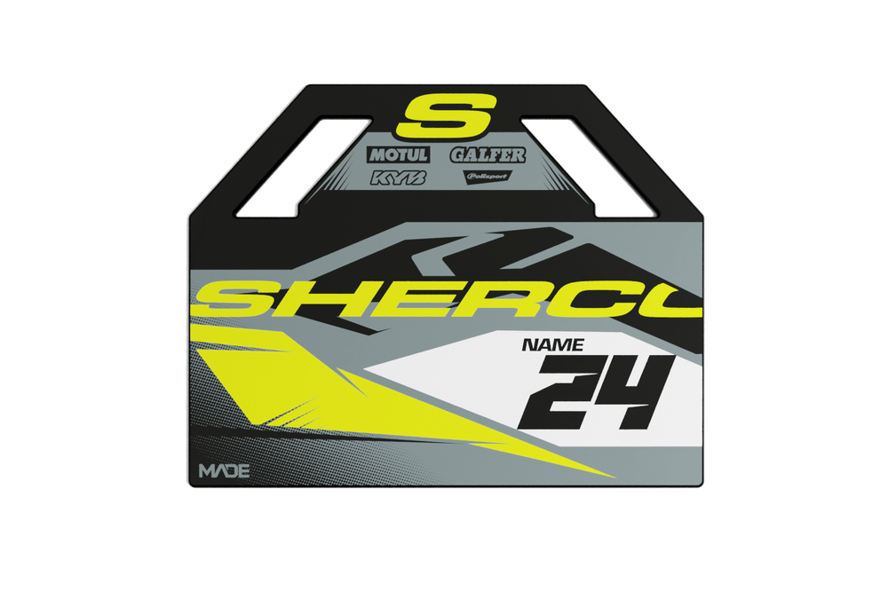 SHERCO BLACK EDITION PITBOARD