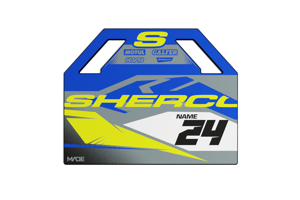 SHERCO BLUE EDITION PITBOARD