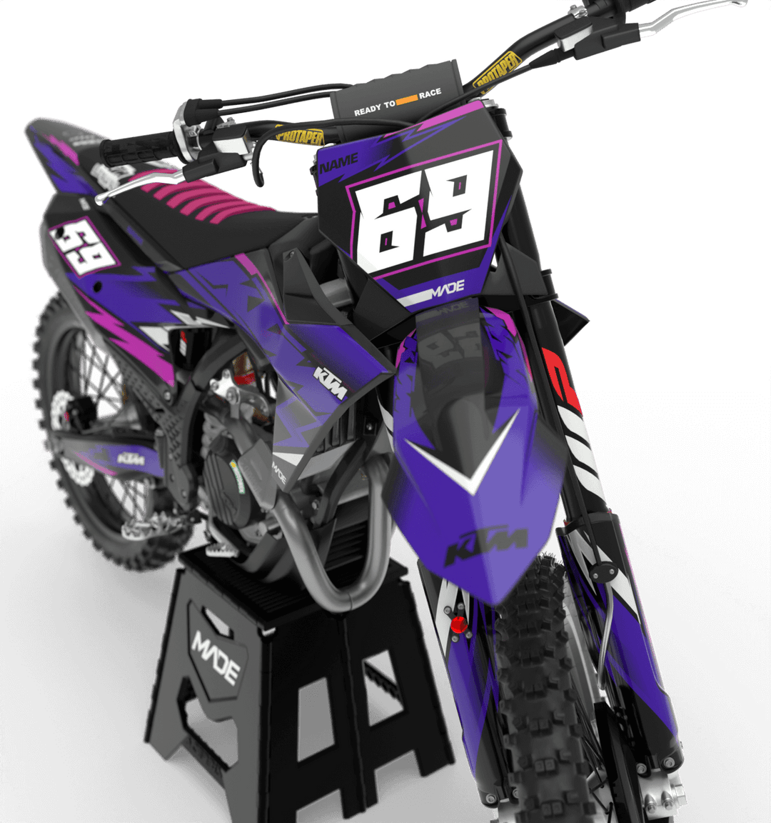 KTM-graphic kit - Madestickers 
Violet#color_violet