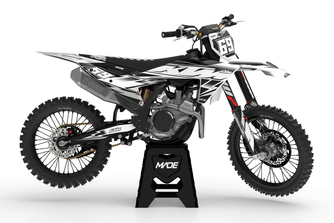 KTM-graphic kit - Madestickers 
White#color_white