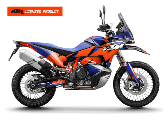 KTM Adventure Dual Sport motorbike graphics from madestickers.com Blue#color_blue