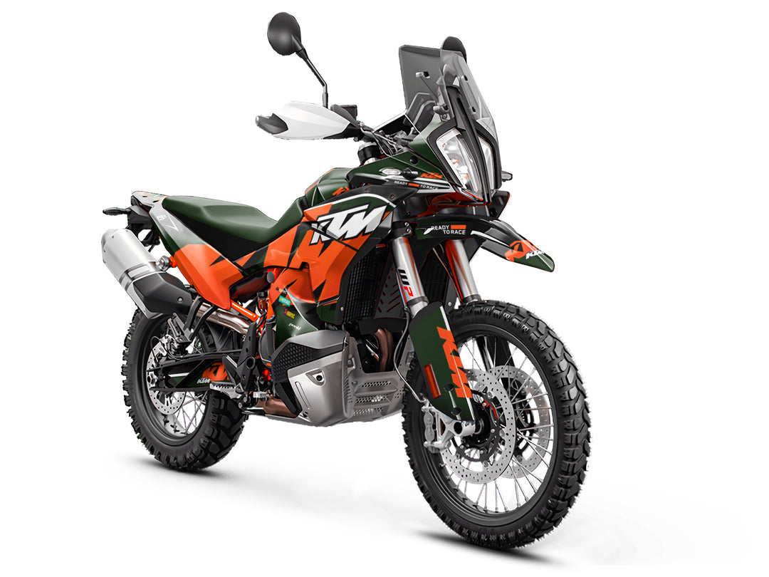 KTM Adventure Dual Sport motorbike graphics from madestickers.com DarkGreen#color_darkgreen