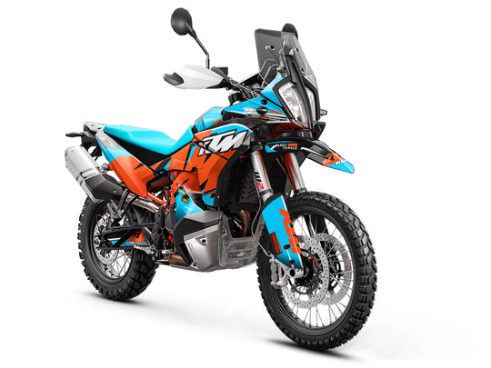 KTM Adventure Dual Sport motorbike graphics from madestickers.com LightBlue#color_lightblue