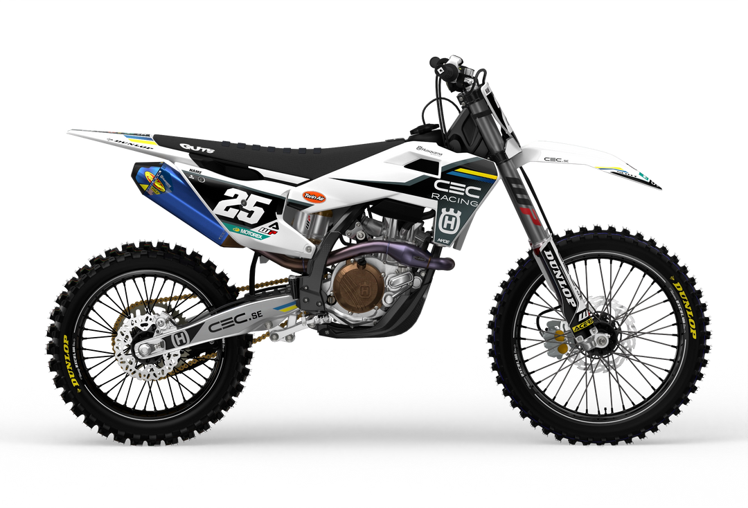 CEC Racing Motorcycle Husqvarna TC FC 2025 graphics - madestickers.com