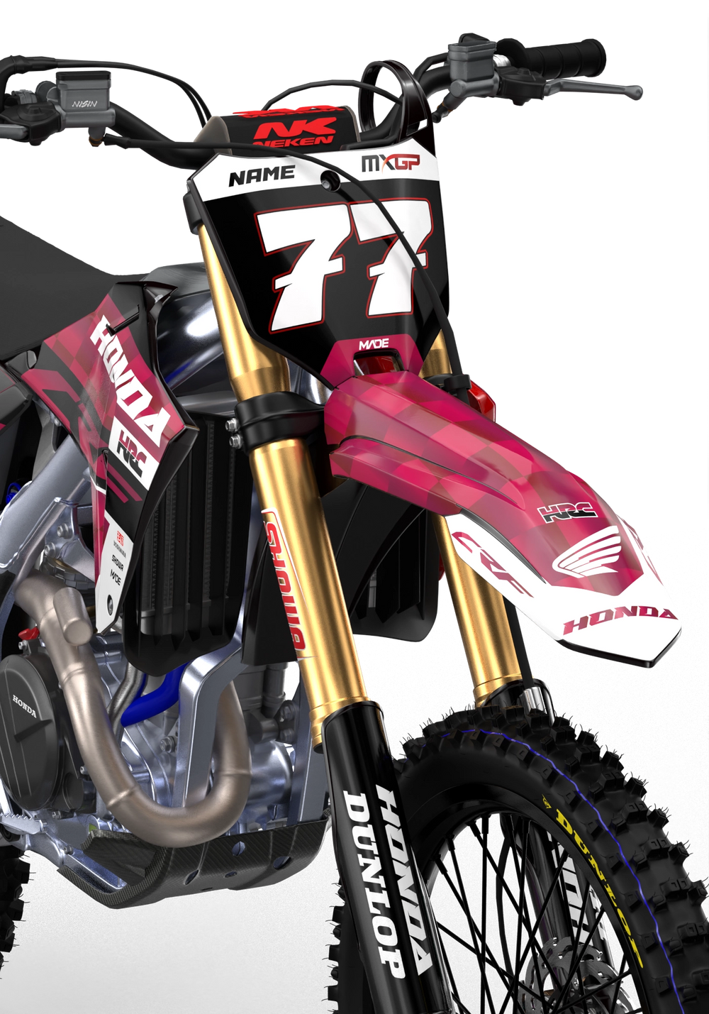 HONDA CHECKED DEKALKIT