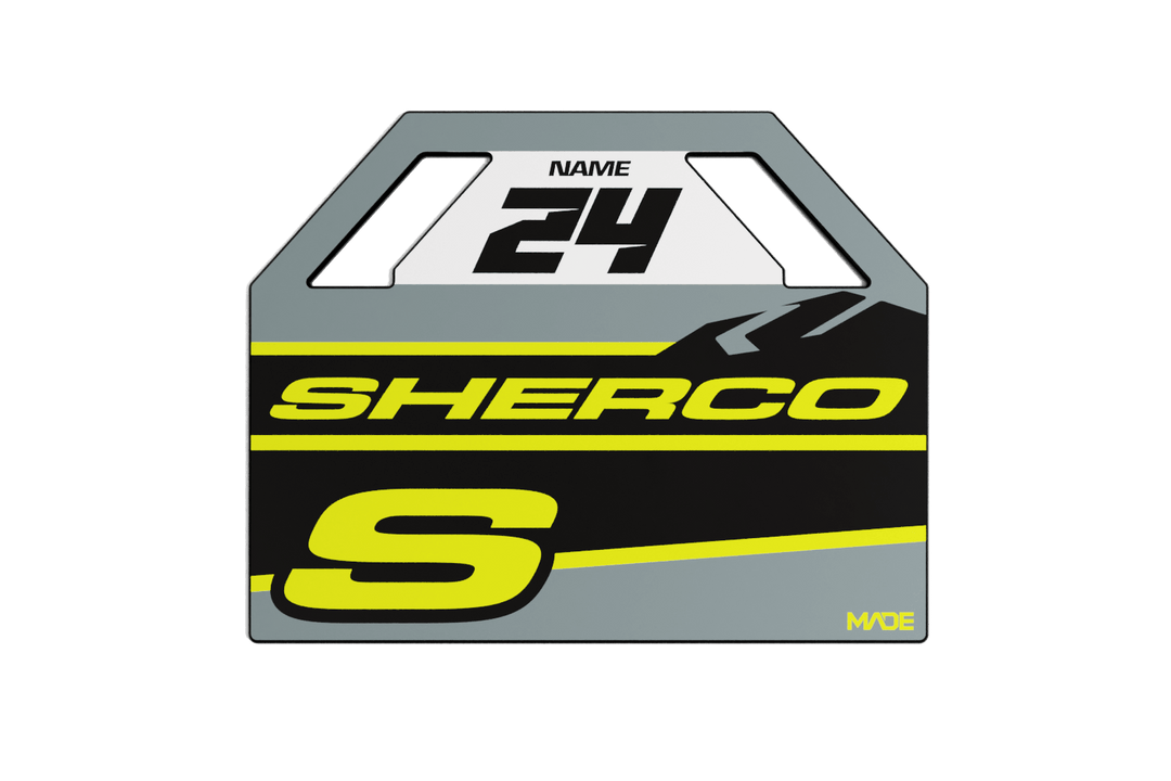 SHERCO CLEAN BLACK PITBOARD