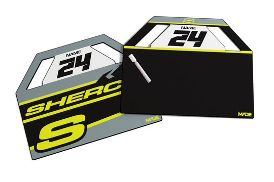 SHERCO CLEAN BLACK PITBOARD