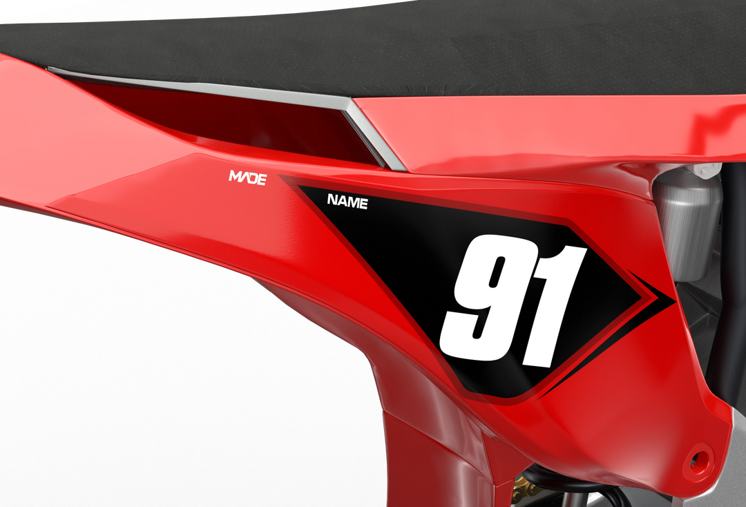 STARK VARG CLEAN RED NUMMERKIT – Madestickers