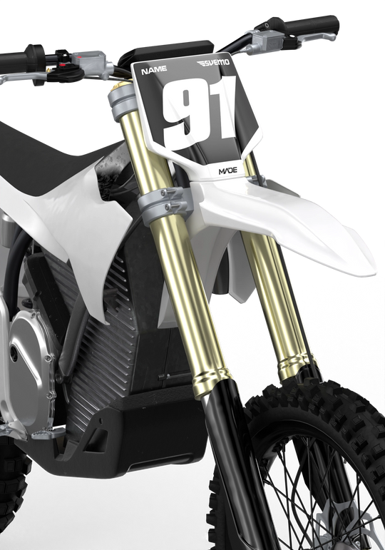 STARK VARG CLEAN WHITE NUMMERKIT