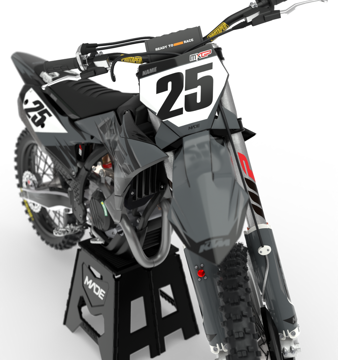 KTM-graphic kit - Madestickers 
Grey#color_grey