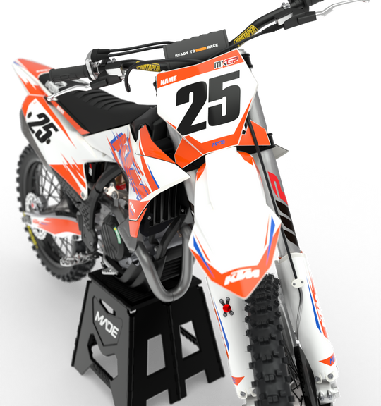 KTM-graphic kit - Madestickers 
WhiteOrange#color_whiteorange