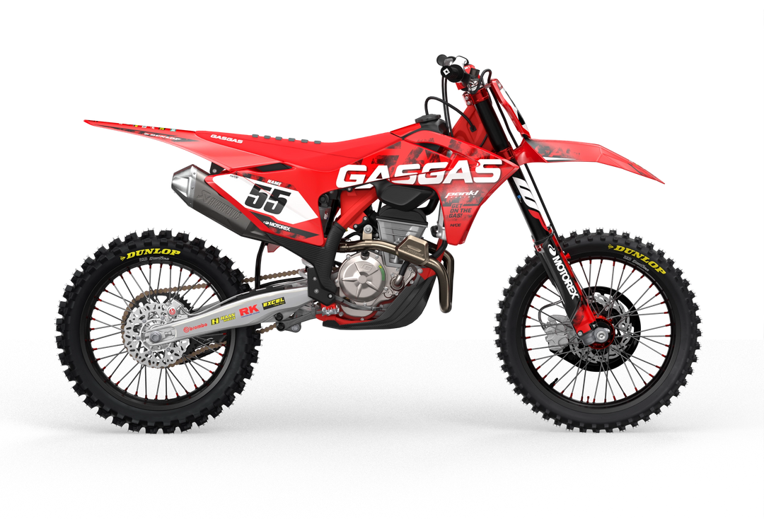 GASGAS ELITE GRAPHICS KIT - Madestickers
