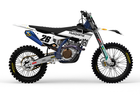 Husqvarna TC FC TE FE Factory 26 Graphics from madestickers.com Black#color_black