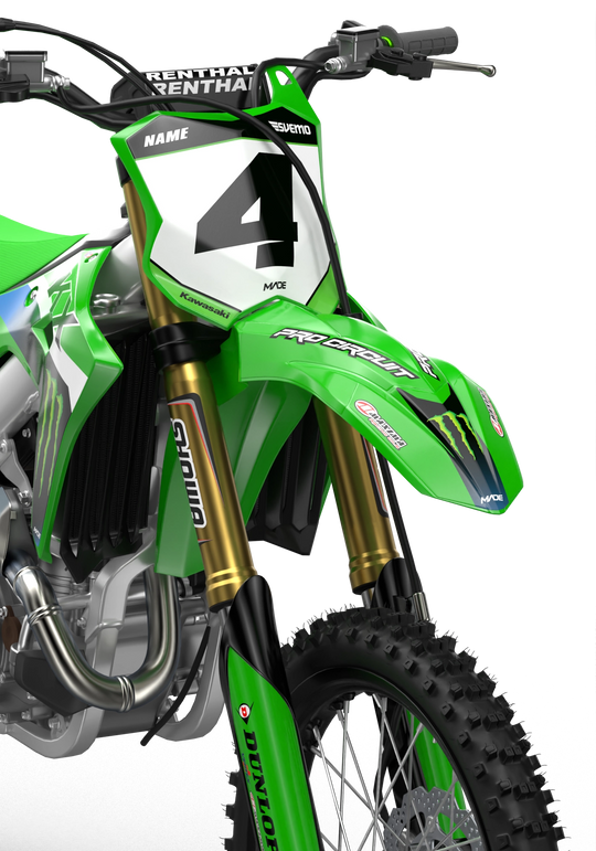 KAWASAKI FACTORY V2 DEKALKIT