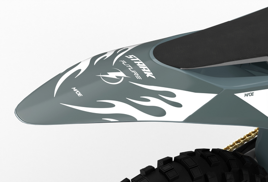 Stark Varg Premium graphics with flame element from madestickers.com GreyWhite#color_greywhite