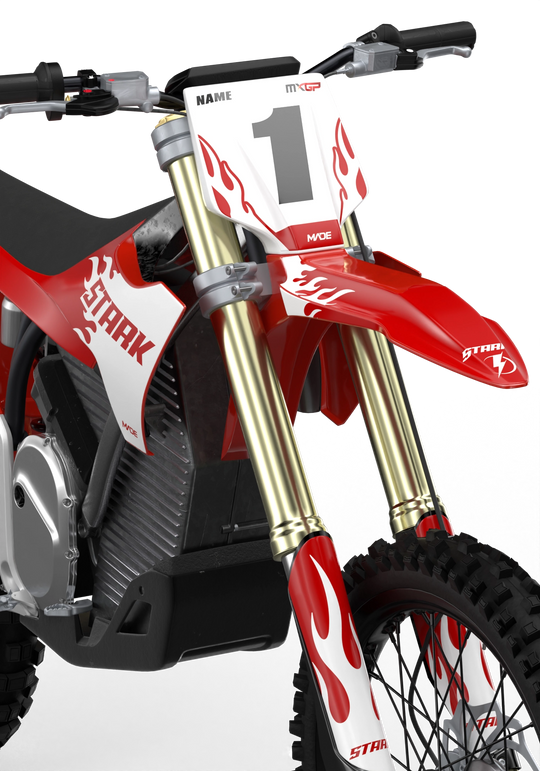 Stark Varg Premium graphics with flame element from madestickers.com RedWhite#color_redwhite
