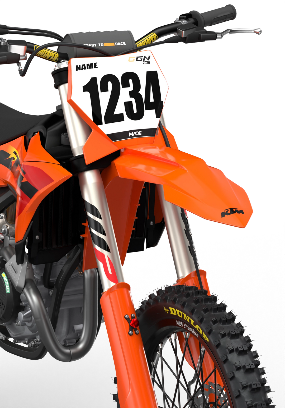 KTM GGN NUMMERKIT