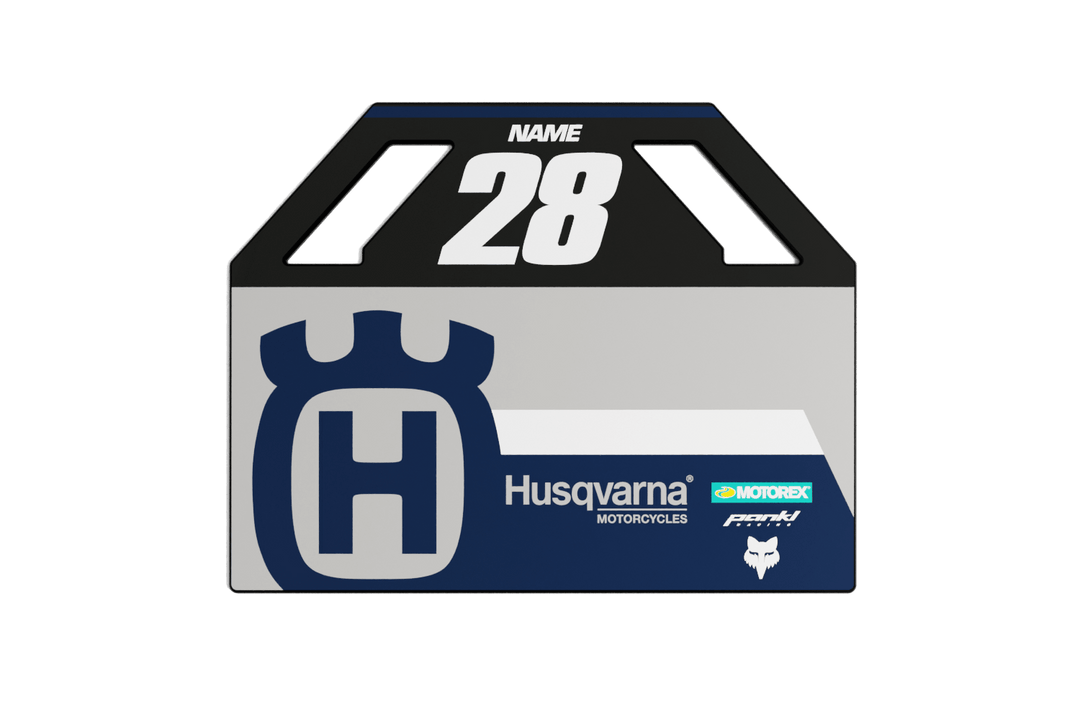 HUSQVARNA TREK BLUE PITBOARD