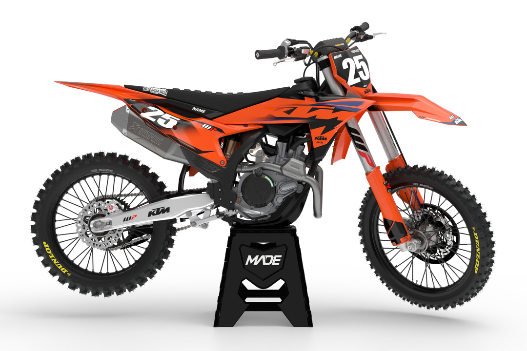 KTM Scandinavia Replica kit - Mx graphics - enduro graphics - madestickers.com