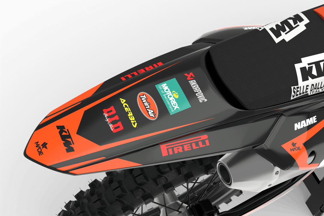 KTM LIMIT GRAPHICS KIT - Madestickers Black#color_black