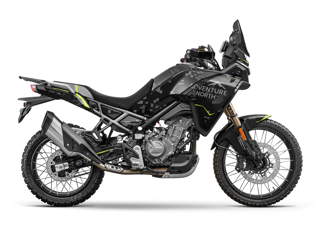 CF MOTO MT NORTH BLACK YELLOW DEKALKIT