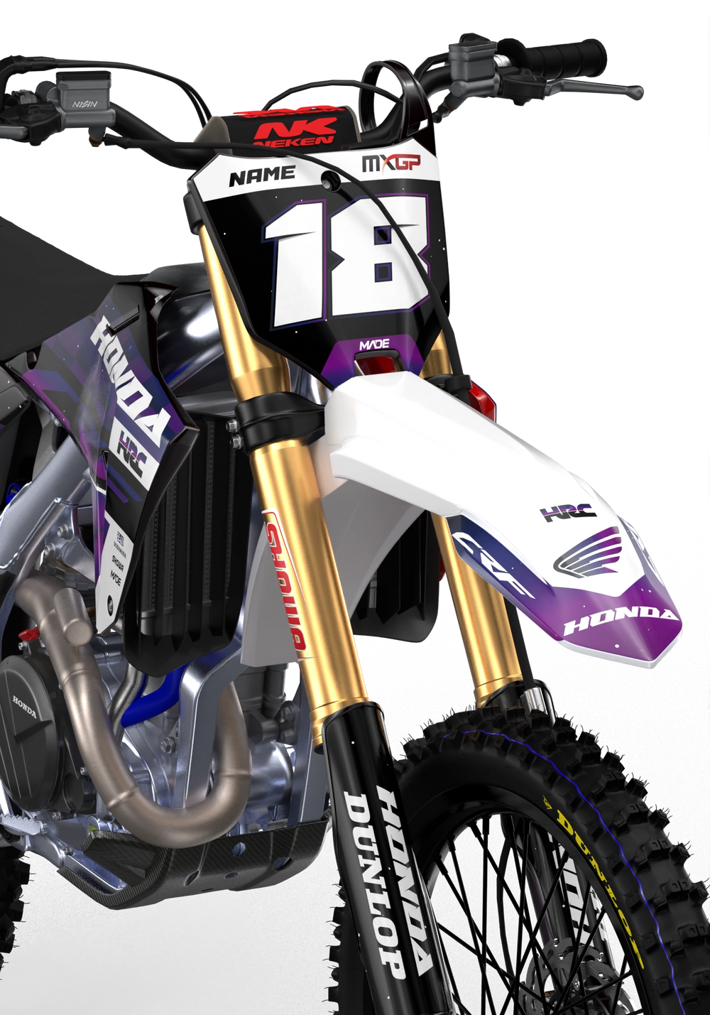 HONDA MOTOSPACE DEKALKIT