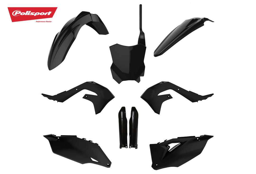 Kawasaki Full Plastic Kit Black KX 250 2021-2024 / 450 2019-2023