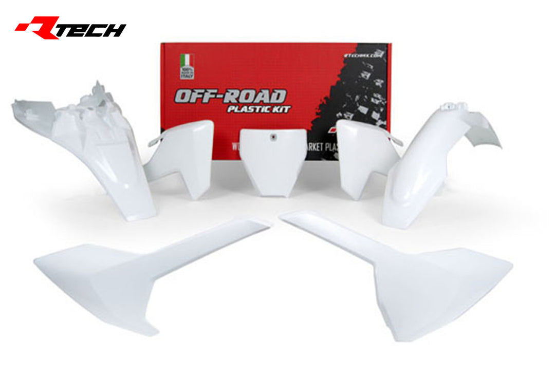 HUSQVARNA TC 85 PLASTIC KIT 5 PCS WHITE (OE) 2018-24