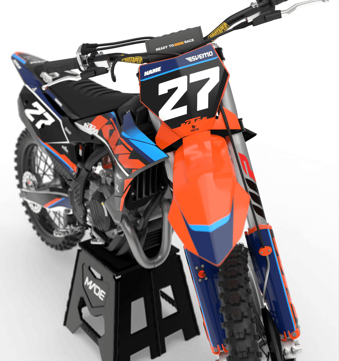 KTM PRIME GRAPHICS KIT - Madestickers Black#color_black