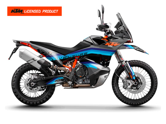 KTM Adventure Dual Sport motorbike graphics from madestickers.com Blue#color_blue