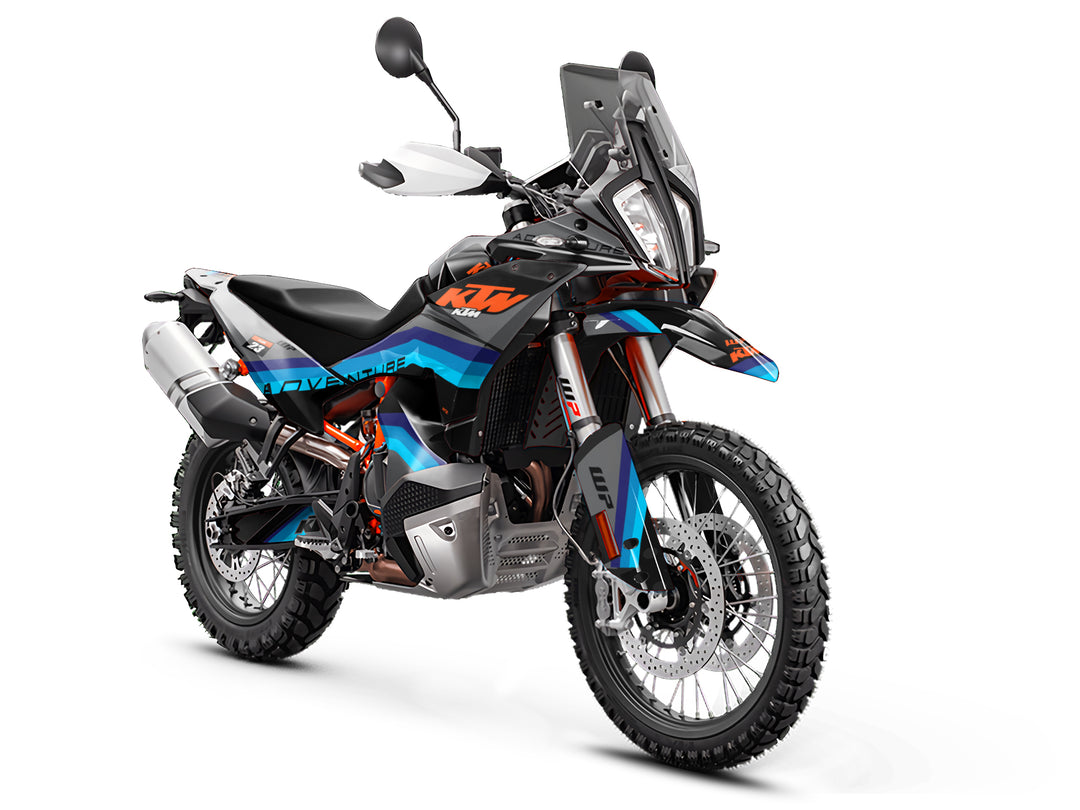 KTM Adventure Dual Sport motorbike graphics from madestickers.com Blue#color_blue