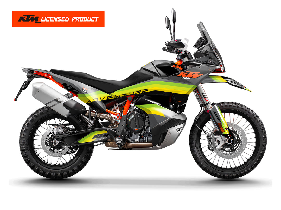 KTM Adventure Dual Sport motorbike graphics from madestickers.com Green#color_green