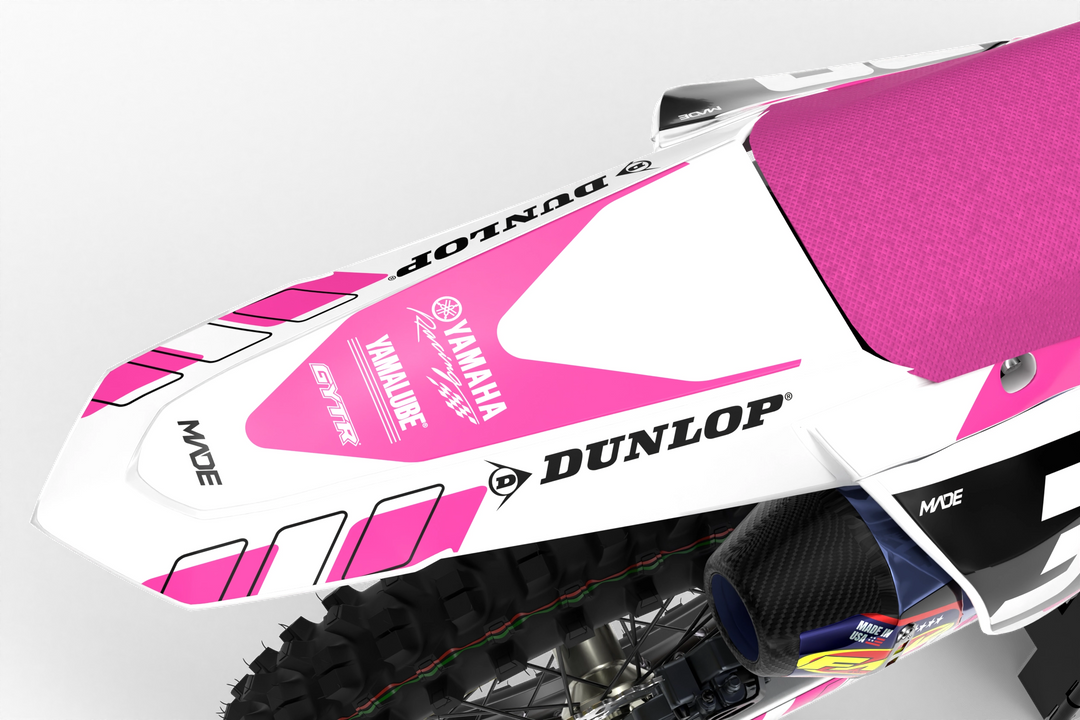 Yamaha MX motocross graphics - YZ YZF 2025 - madestickers.com Pink#color_pink