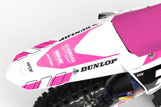 Yamaha MX motocross graphics - YZ YZF 2025 - madestickers.com Pink#color_pink
