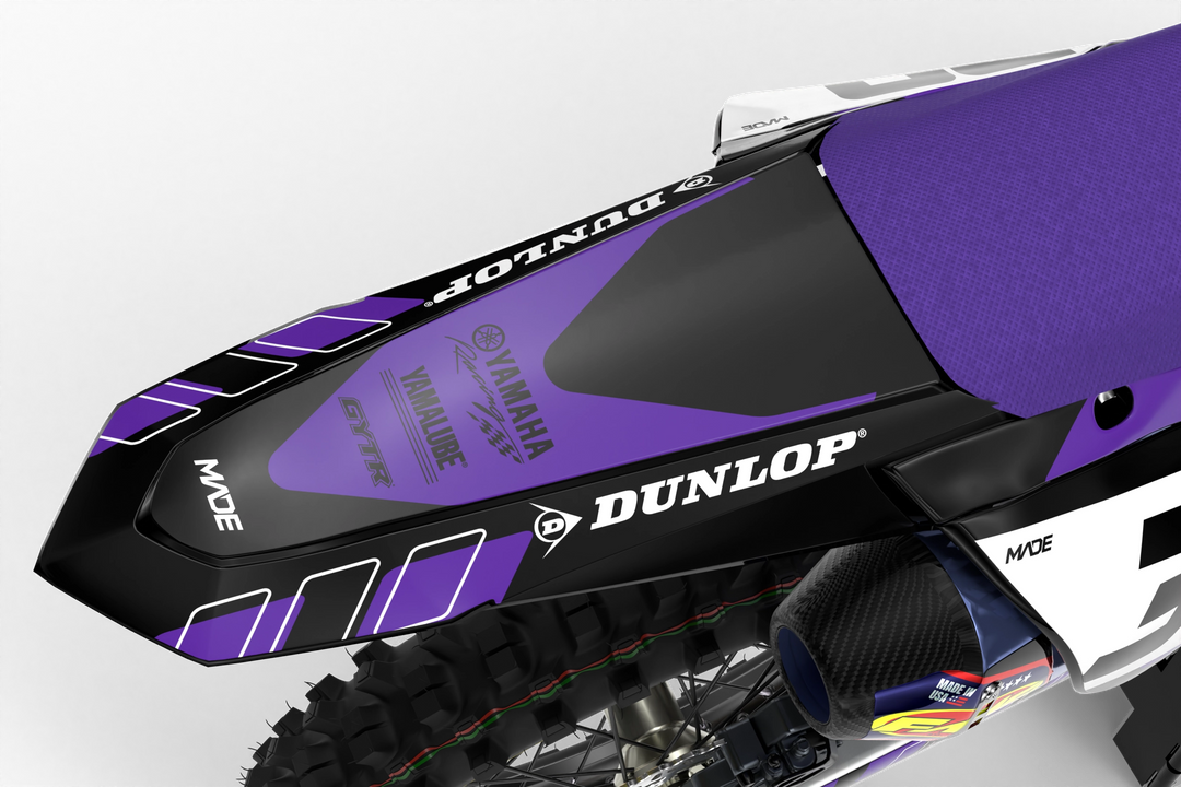Yamaha MX motocross graphics - YZ YZF 2025 - madestickers.com Purple#color_purple