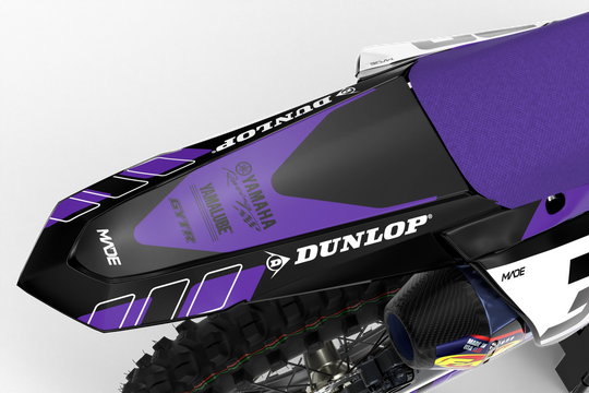 Yamaha MX motocross graphics - YZ YZF 2025 - madestickers.com Purple#color_purple