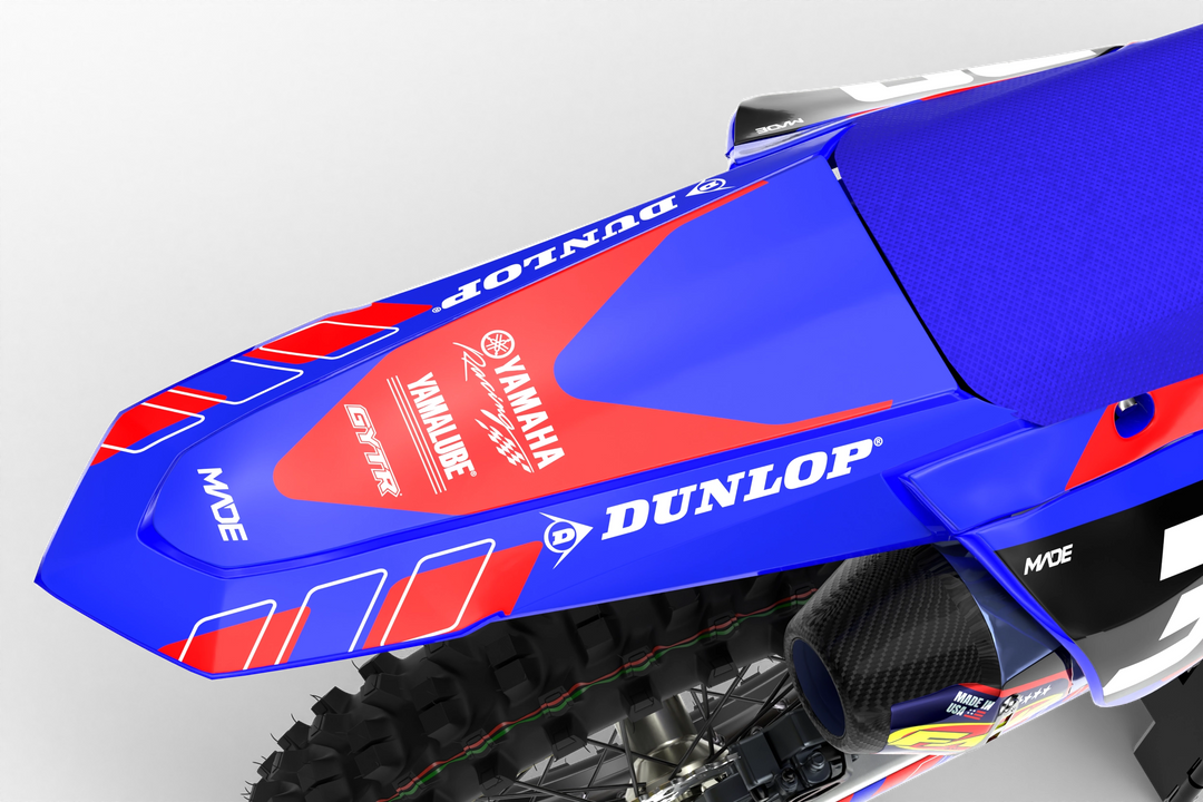 Yamaha MX motocross graphics - YZ YZF 2025 - madestickers.com Red#color_red