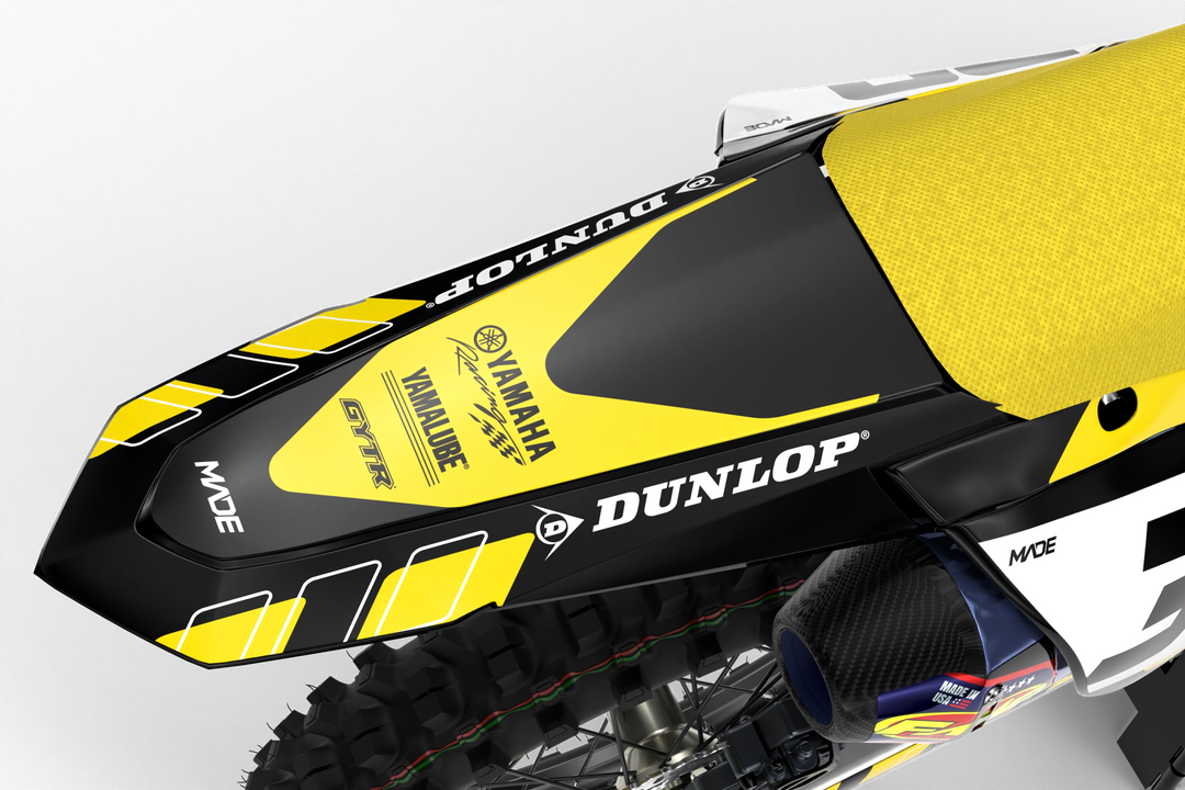 Yamaha MX motocross graphics - YZ YZF 2025 - madestickers.com Yellow#color_yellow