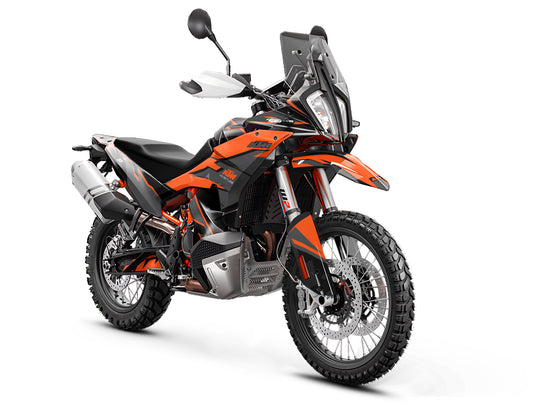 KTM Adventure Dual Sport motorbike graphics from madestickers.com Black#color_black