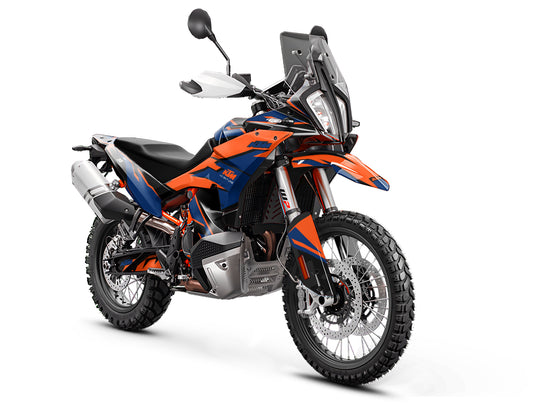 KTM Adventure Dual Sport motorbike graphics from madestickers.com Blue#color_blue