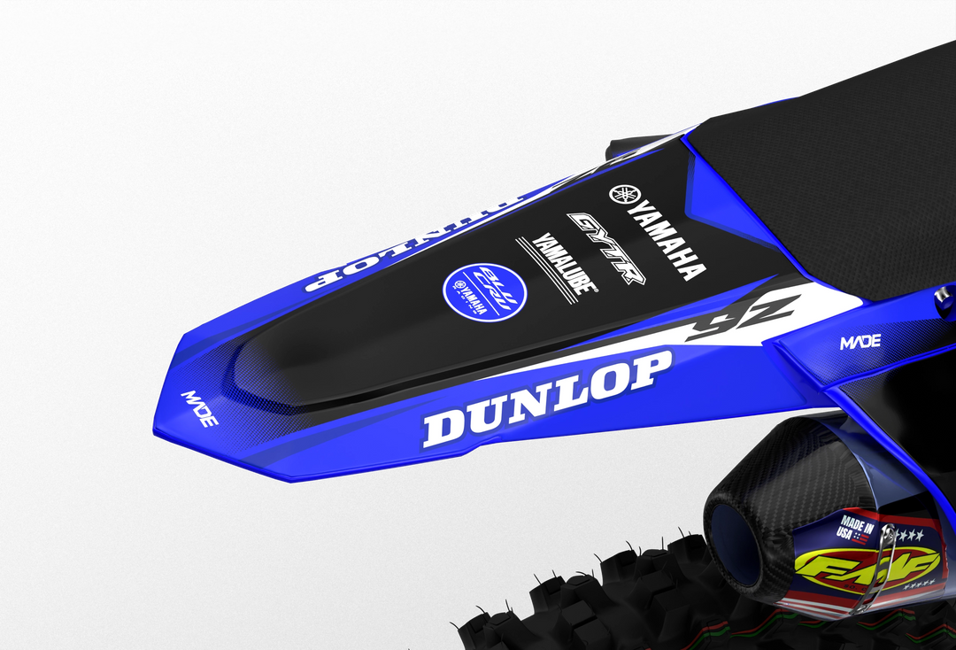 Yamaha YZ YZF Rival durable graphics kit - madestickers.com Blue#color_blue
