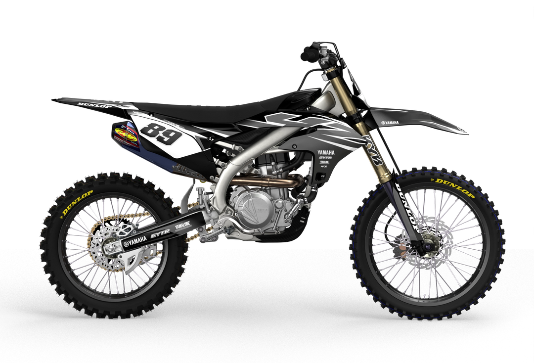 Yamaha YZ YZF Rival durable graphics kit - madestickers.com Grey#color_grey