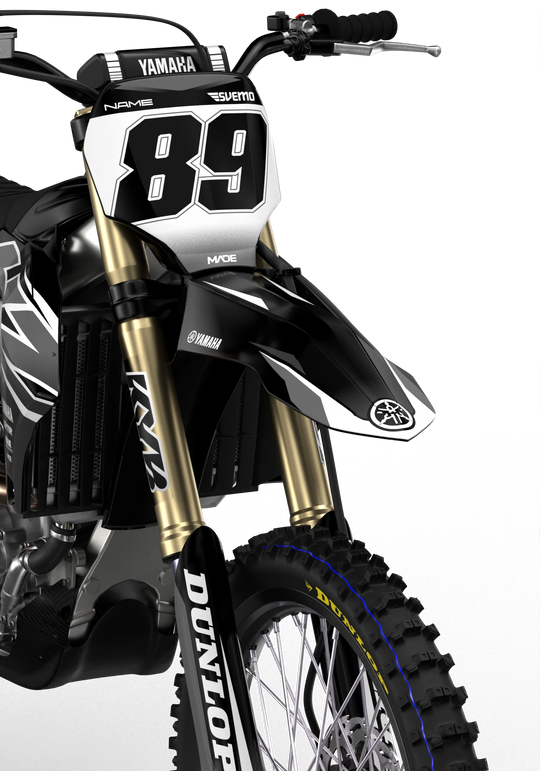 Yamaha YZ YZF Rival durable graphics kit - madestickers.com Grey#color_grey