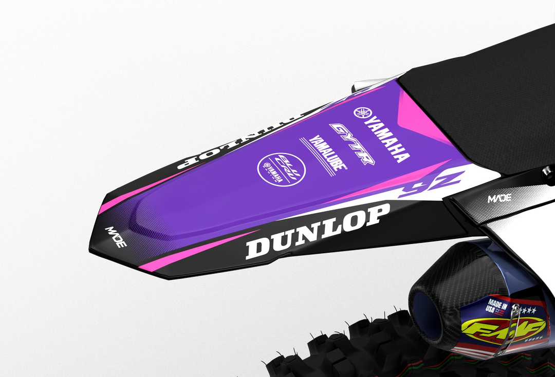 Yamaha YZ YZF Rival durable graphics kit - madestickers.com Pink#color_pink