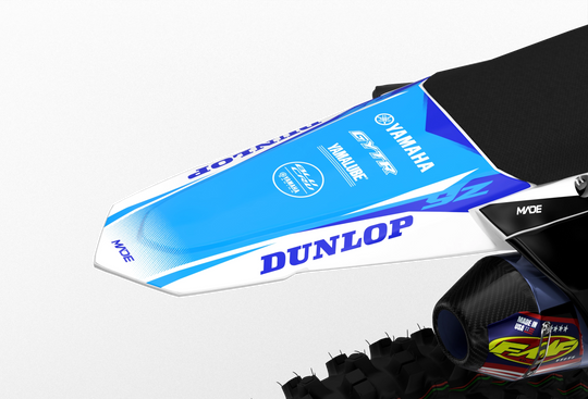 Yamaha YZ YZF Rival durable graphics kit - madestickers.com WhiteBlue#color_whiteblue