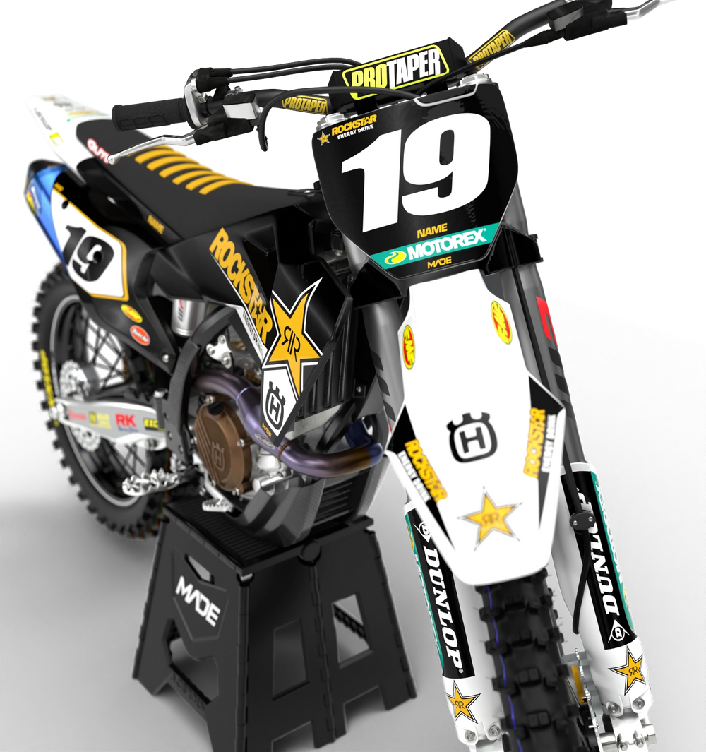HUSQVARNA Licensed Motocross Bike Stickers | High-Quality, Best ...